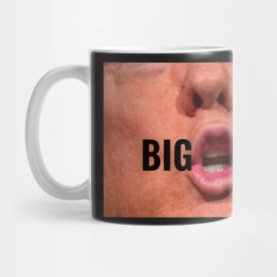 Funny Donald Trump Saying BIGLY Facemask Political Humor Mug